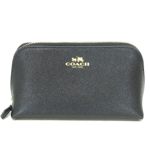 OLD COACH RARE コスメポーチ 化粧 オールレザー ポーチ 1b1d617879f1ca2c9af1e157887bd3