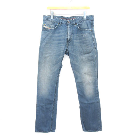 ディーゼル DIESEL デニム パンツ BRADDOM 0804Z レギュラースリム キャロット ジーンズ ユーズド加工 W32 ※RT190223 メンズ OLD DIESEL ディーゼル BRADDOM デニム ジーンズ パンツ 32 DIESEL