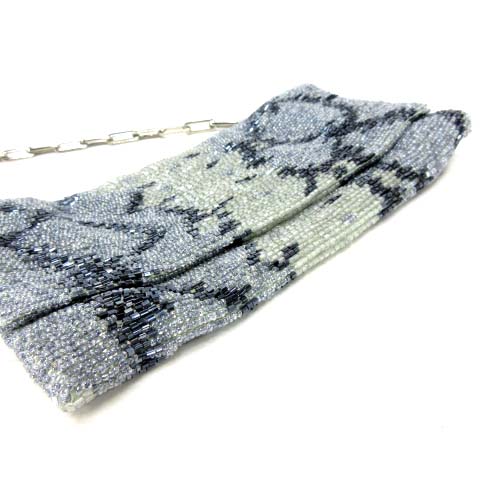 GUCCI ビーズパーティーバッグ ワンショルダー ハンドバッグ チェーン