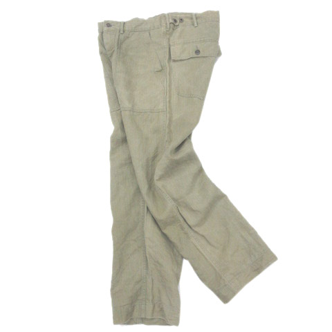 ダブルアールエル RRL ラルフローレン リネン ヘリンボーン