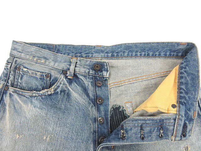 ネクサスセブン NEXUS 7 デニムパンツ リペア加工 REPAID DENIM PANTS 