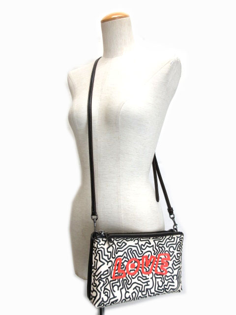 コーチ COACH × キースヘリングショルダーバッグ F11773-QBMFC コーチ COACH × キースヘリングショルダーバッグ F11773-QBMFC