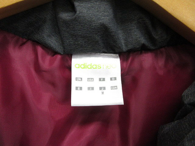 アディダスネオ Adidas Neo コート パデットコート 中綿 グレー M e レディース 016 ベクトルパーク