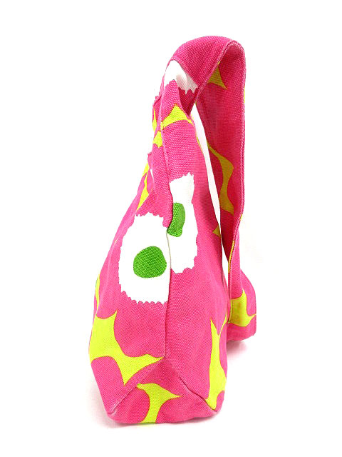 マリメッコ marimekko ショルダーバッグ 花柄 ピンク系 181227E