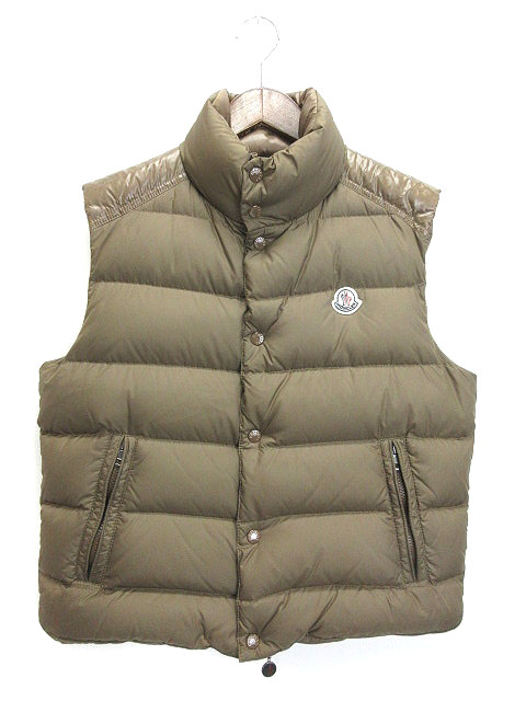 モンクレール MONCLER ダウンベスト CHEVAL カーキ系 2 190103 メンズ 
