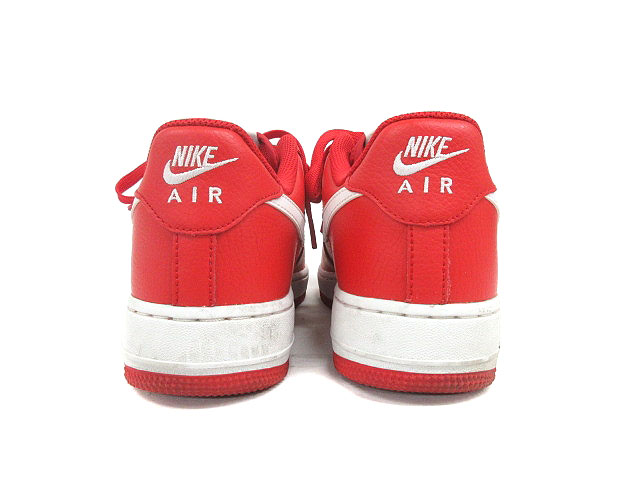 ナイキ Nike スニーカー Air Force 1 エアフォース1 赤 レッド 26 5cm メンズ 016 ベクトルパーク