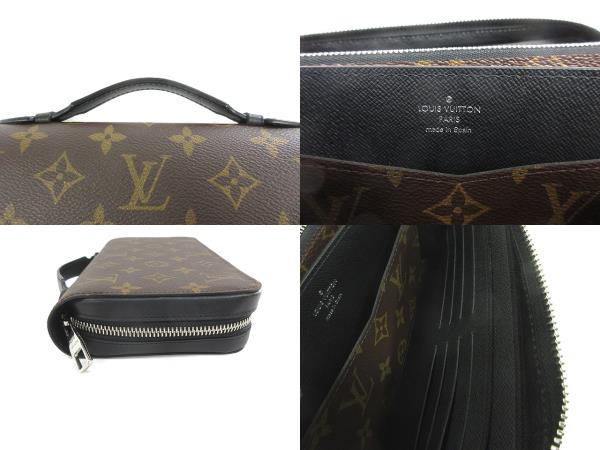 ルイヴィトン LOUIS VUITTON モノグラム・マカサー 長財布 ウォレット