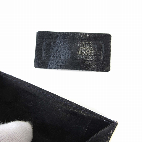 MCMレザー コインケース エムシーエム MCM コインケース VISETOSカードケース小銭付
