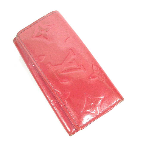 ルイヴィトン LOUIS VUITTON ヴェルニ ミュルティクレ 4 キーケース  