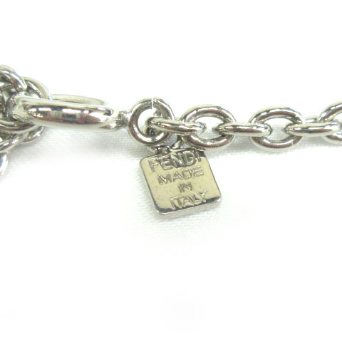 フェンディ☆エフイズ ネックレス　ラインストーン ロゴ　Fマーク　FFズッカ フェンディ☆エフイズ ネックレス ラインストーン ロゴ Fマーク