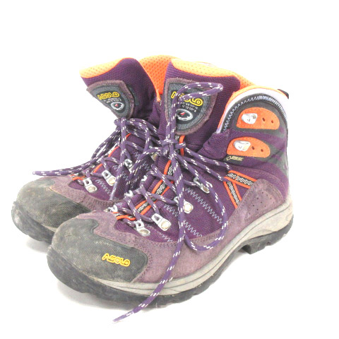 アゾロ Asolo トレッキングブーツ シューズ Vibramソール パープル ブラウン アウトドア 25cm 紫 オレンジ 1906a メンズ レディース 016 ベクトルパーク アゾロ Asolo トレッキングブーツ シューズ Vibramソール パープル ブラウン アウトドア 25cm 紫 オレンジ 1906a メンズ レディース 016 ベクトルパーク
