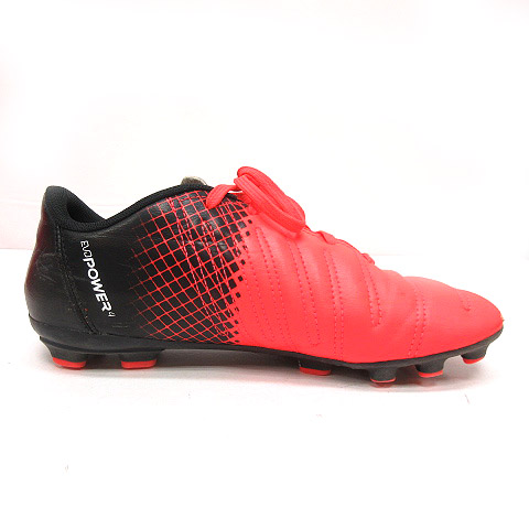 プーマ Puma サッカーシューズ Evopower 4 3 Tricks Hg Jr ジュニア キッズ スパイク オレンジ 黒 24 e キッズ 016 ベクトルパーク