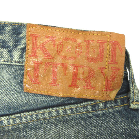 【超希少】KAPITAL 一点物 サルエルショーツ ヴィンテージ加工 超希少】KAPITAL 一点物 サルエルショーツ ヴィンテージ加工