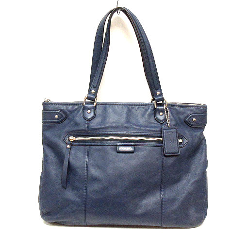 コーチ COACH トートバッグ ハンド デイジー レザー エマ ネイビー