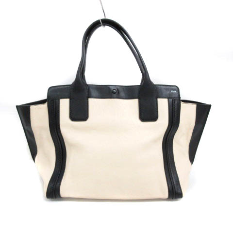 クロエ CHLOE アリソン トートバッグ バイカラー レザー ライト  