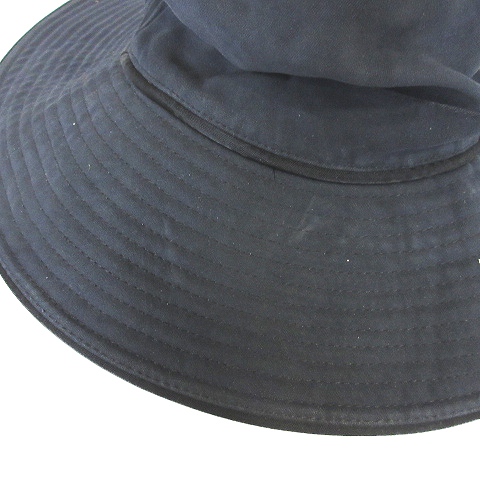 エルメス HERMES ハット つば広 帽子 黒 IBS6 ☆AA★ エルメス HERMES ハット つば広 帽子 黒 IBS6 ☆AA☆ レディース 016