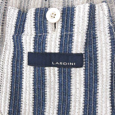 ラルディーニ LARDINI テーラードジャケット 3B シングル ブレザー