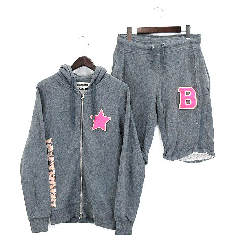 ハイドロゲン HYDROGEN BRONZAJI セットアップ パーカー ジップアップ  