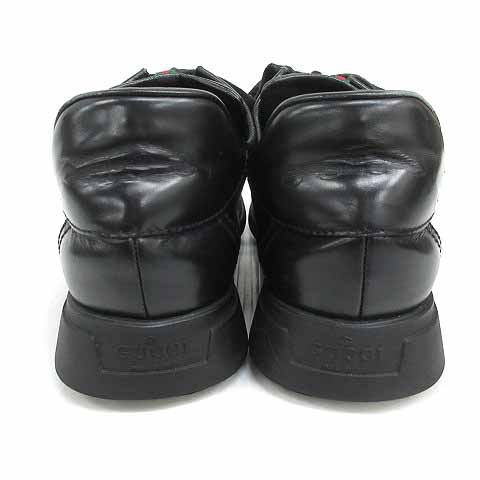 グッチ GUCCI スニーカー シェリーライン 111-6057 レザー 切替