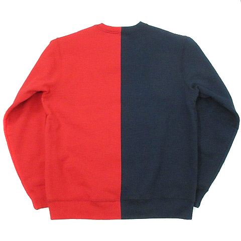 シュプリーム SUPREME 18AW SPLIT CREWNECK SWEAT SHIRT スウェット 