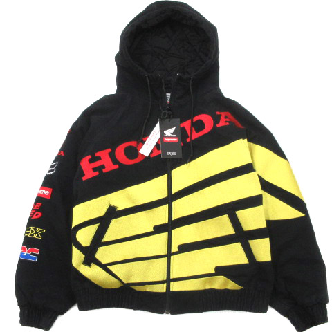 シュプリーム SUPREME 19AW × ホンダ HONDA FOX Racing Puffy Zip Up 