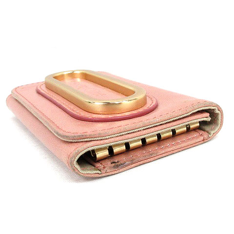 SEE BY CHLOE シーバイクロエ キーケース カードケース ピンク See by