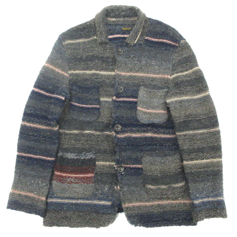 キャピタル kapital ニット ジャケット ブルゾン K1409KN156 ウール 
