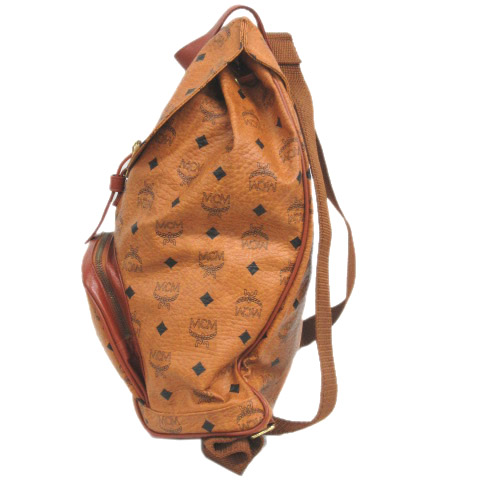 エムシーエム MCM リュックサック デイパック ドロスト 巾着 