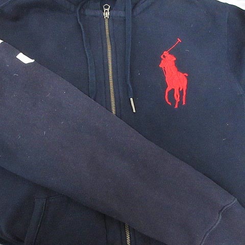 ラルフローレン ジップパーカー ポニー刺繍 裏起毛 ネイビー XL 楽天市場】ポロ ラルフローレン ボーイズ ポニー刺繍 ジャージー