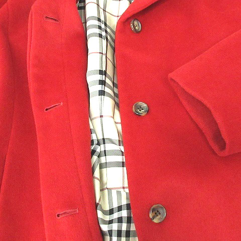 BURBERRYLONDON バーバリー ショートコート　アンゴラ ノバチェック バーバリー BURBERRY LONDON コート ショート ノバチェック アンゴラ