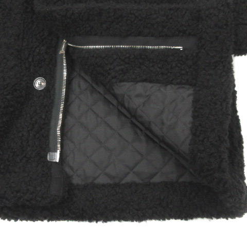 ディースクエアード DSQUARED2 S71AA0308 18AW FAUX SHEARLING HOODED