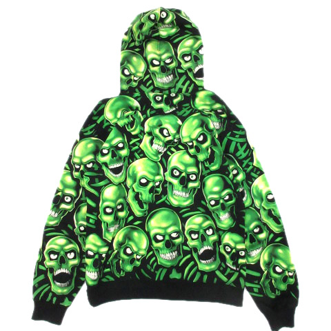 シュプリーム SUPREME 18SS Skull Pile Hooded Sweatshirt パーカー 