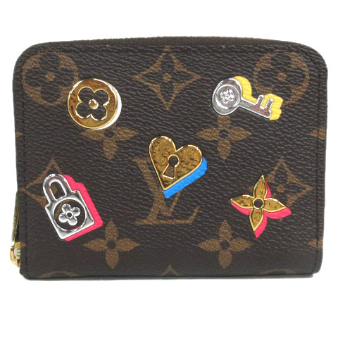 未使用品 ルイヴィトン LOUIS VUITTON モノグラム ジッピー コイン  