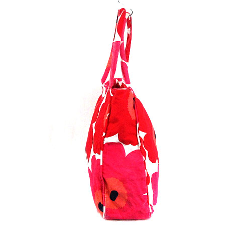 マリメッコ marimekko トートバッグ マザーズバッグ 花柄 大容量