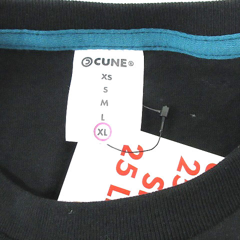 未使用品 キューン CUNE × スペースインベーダー 25th コラボ Tシャツ 