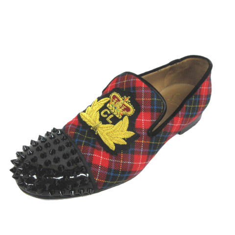 クリスチャンルブタン Christian louboutin オペラシューズ スリッポン 