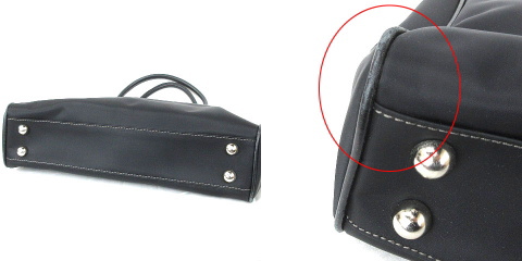 【コモド】ポールスミス ナイロン×レザートートバッグ　ブラック Paul Smith - ポールスミス／Paul Smith バッグ トートバッグ 鞄
