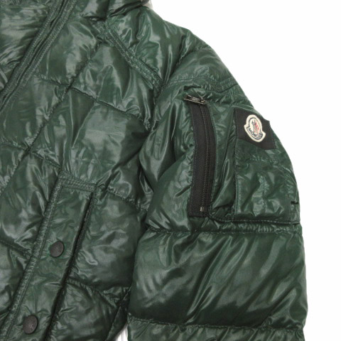 MONCLER AUBURN レザーダウンジャケット 美品 希少 MONCLER AUBURN モンクレール オーバーン ダウンジャケット