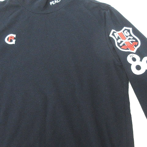 パーリーゲイツ Pearly Gates ゴルフウエア カットソー ハイネックシャツ インナー 長袖 ラッシュ 4 M ネイビー 0227o メンズ 016 ベクトルパーク