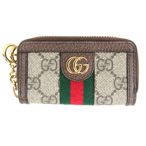 グッチ GUCCI 523157 オフィディア GG キーケース ブラウン