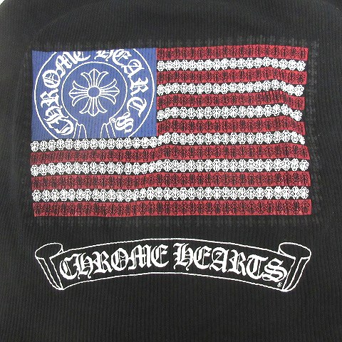 クロムハーツ CHROME HEARTS タンクトップ リブ プリント M