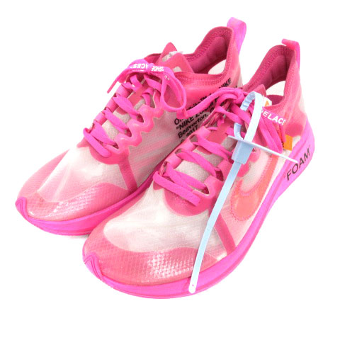 ナイキ Nike オフホワイト Off White Aj45 600 The 10 Zoom Fly Sp スニーカー ピンク 26 5cm Kn0 メンズ 016 ベクトルパーク