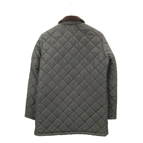 マッキントッシュ Mackintosh キルティング ジャケット コート 36 ダークブラウン 1009o Ibs77 メンズ 016 ベクトルパーク