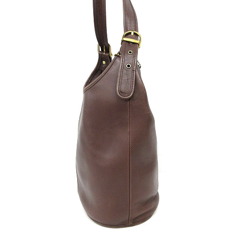 COACH Ergo Old Coach 9020 One Shoulder Bag Leather Orange