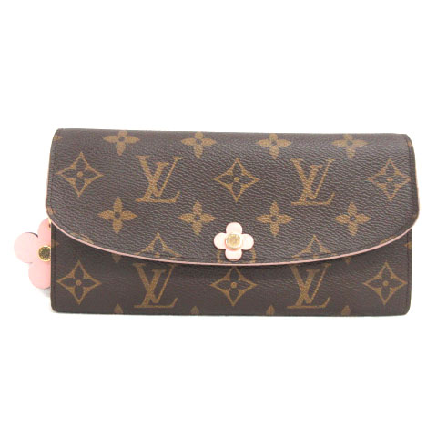 ルイヴィトン Louis Vuitton モノグラム ポルトフォイユ エミリー 長財布 二つ折り ローズバレリーヌ M642 レディース 016 ベクトルパーク