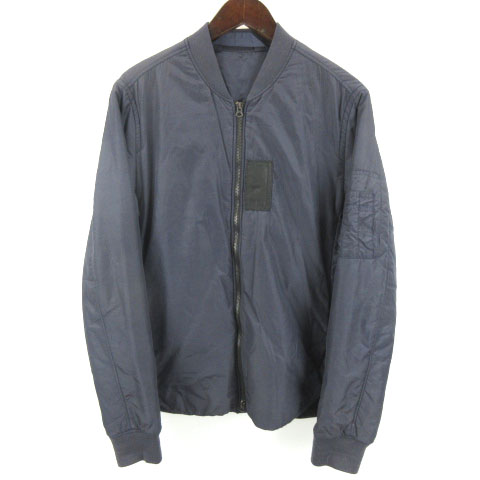 アクネ ストゥディオズ Acne Studios 15ss Silas Light Pss15 Ma 1 ジャケット ブルゾン ジップアップ ネイビー 44 Ibs メンズ 016 ベクトルパーク