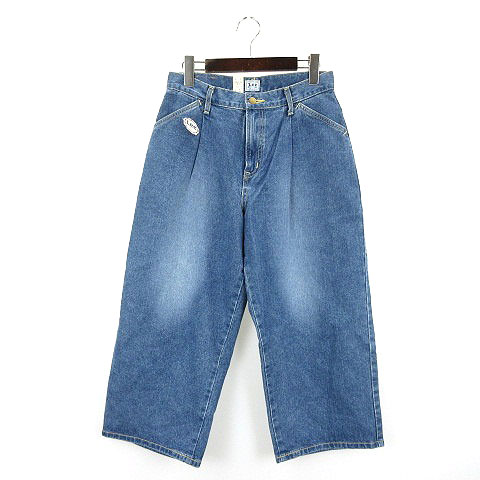 リー Lee デニムパンツ ジーンズ クロップド ライトインディゴ M 17e Ibs77 レディース 016 ベクトルパーク