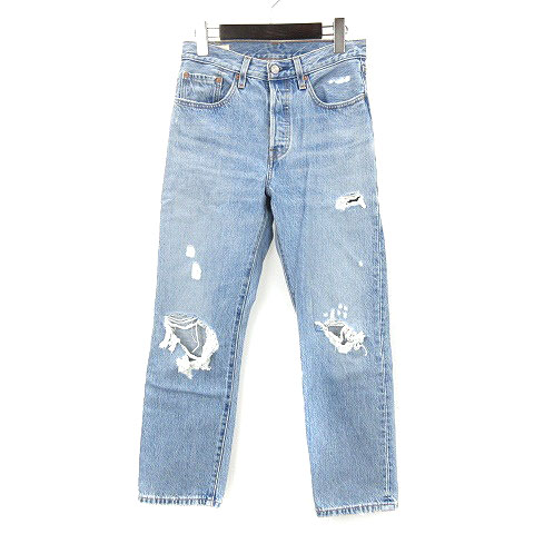 リーバイス Levi S 501 デニム パンツ ジーンズ 36200 0012 ダメージ加工 26 ライトインディゴ 210212e レディース 016 902011290027 ベクトルパーク