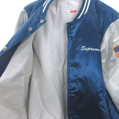 シュプリーム SUPREME 15SS Satin Club Jacket サテン クラブ 