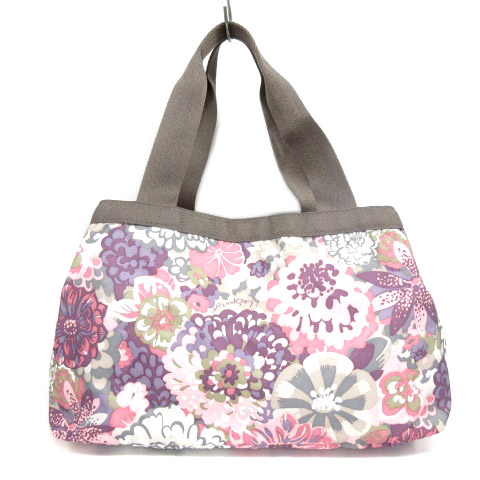 レスポートサック LesportSAC 花柄 トートバッグ ポーチ付き